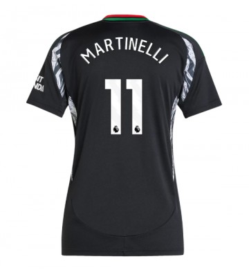 Arsenal Gabriel Martinelli #11 Replika Udebanetrøje Dame 2024-25 Kortærmet